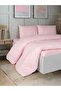 Alinaa Bedding Set Powder(Pink) 100% Cotton Double Size 200*220 - 3