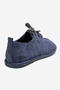 Denora Navy Blue Suede Genuine Leather Women's Casual Shoes - 5
