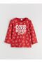 Lcw Kids Crew Neck Printed Girls' Pajamas Set - 2