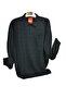 Super Battal Polo Neck Knitwear Sweater