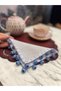 Pompon Presentation Napkin Blue - 7