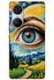 Reeder S19 Max Pro S Edge Case Hd Pattern Printed Back Cover - Art Eye