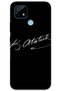 Realme C21 Case Hd Pattern Printed Back Cover - Ataturk Signature