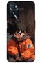 Oppo A55 Case Hd Pattern Printed Back Cover - Goku