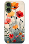 iPhone 17 Case Hd Pattern Printed Back Cover - Tulip