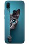 Xiaomi Redmi Note 7 Case Hd Pattern Printed Back Cover - Blue-Eyed Cat