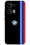 Oppo Reno 13 Pro 5g Case Hd Pattern Printed Back Cover - Black Three Stripes