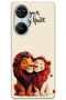 Reeder S19 Max Pro S Edge Case Hd Pattern Printed Back Cover - Lion King