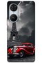 Reeder S19 Max Pro S Edge Case Hd Pattern Printed Back Cover - Cool Eiffel