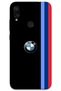 Xiaomi Redmi Note 7 Case Hd Pattern Printed Back Cover - Black Three Stripes