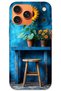 iPhone 17 Pro Case Hd Pattern Printed Back Cover - Art Stool Flower