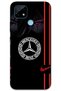 Realme C25 Case Hd Pattern Printed Back Cover - Merceds