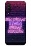 Xiaomi Mi Note 10 / Note 10 Pro Case Hd Pattern Printed Back Cover - Attention I'M Watching You