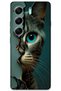 Tecno Camon 40 4g Case Hd Pattern Printed Back Cover - Blue Cat