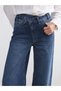 Lcw Jeans Indigo Wideleg Women's Jean Trousers - 2