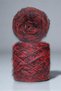 Between Red and Black Angora, Bitter Coffee Viscose - Gold Glitter Wrapped Design Knitting Yarn (500 Gr.) - 5