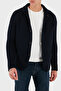 100% Wool Regular Fit Pocketed Buttoned Knitted Jacket Men's Jacket 10166 25073 598 - 6