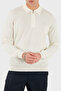 100% Wool Regular Fit Half Zip Polo Neck Sweater Men's Polo Neck Sweater 55125 14290 0 - 4
