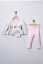 BABY GIRL SET WITH BUTTERFLY - 2