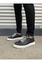 Jy152 Cool Lace-Up Skin Men's Casual Sports Classic Shoes Cbt - Black - 2