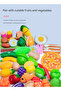 Children's Kitchen Toy Set, Portable Simulation Game, With Sound Effects, Multiple Play Styles - 7