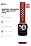 حزام بديل رياضي ناعم من السيليكون من Nike Edition لساعة Apple Watch مقاس 42،44،45 مم - 2
