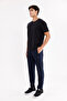 Yan Striped Detail Standard Fit Transitional Knitted Fabric Sweatpants with Flexible Waist Pockets - 6