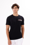 Crew Neck Short Sleeve Comfortable Fit Cotton Sports T-Shirt with Chest Print Detail - 7