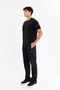 Comfortable Fit Lace-Up Elastic Waist Long Length Comfortable Sports Sweatpants with Pockets - 6