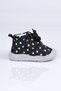 070 Genuine Leather First Step Butterfly Boots-Black - 23 - 2