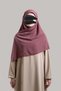 Medina Silk Soft Large Scarf - Rose