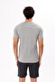 Mercerized Cotton Crew Neck Short Sleeve Comfortable Fit T-Shirt - 3