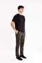 Zippered Side Pocket Detail Flexible Waist Straight Leg Ergonomic Stitching Comfortable City Style Sweatpants - 8