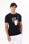Graphic Printed Crew Neck Comfort Fit Short Sleeve T-Shirt - 6