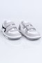 5001 Genuine Leather Sports Shoes F.-White-Grey - 34 - 3