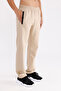 Zippered Pocket Flexible Waist Comfortable Fit Straight Leg Transitional Sports Sweatpants - 4