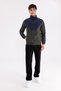 Color block, lightweight, zippered comfort fit sports top - 8