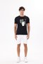 Graphic Printed Crew Neck Comfort Fit Short Sleeve T-Shirt