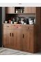 Modern Wooden Kitchen Cabinet with Door - 6