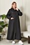 Women's Plus Size Full Length Trench Coat - 7
