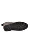 Black Genuine Leather Zippered Women's Boots Premium 24102-1 Z - 5