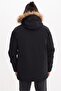 Canada Hooded Black Men's Fur Coat - 5