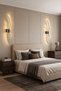Samsung Led Decorative Wall Single Sconce Lighting Hotel Living Room Bedroom Blackcase Daylight - 2