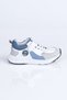 5004 Genuine Leather Sports Shoes. F.-White-Blue - 33 - 2