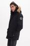 Canada Hooded Black Men's Fur Coat - 2