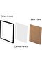 12x16 inch Diamond Painting Picture Frames (Pack of 2) - Black - 4