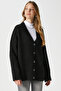 Women's Alvin Soft V-Neck Black Cardigan