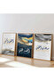 3 Piece Wooden Framed Islamic Painting Set Set3478 - 2