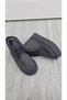 New Season Cotton Soft Suede Lace-Up Detailed Gray Casual Women's Platform Boots - 4