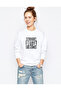 Pubg Straight Outta Los Leones Printed White Women's Knitted Sweatshirt Long Sleeve